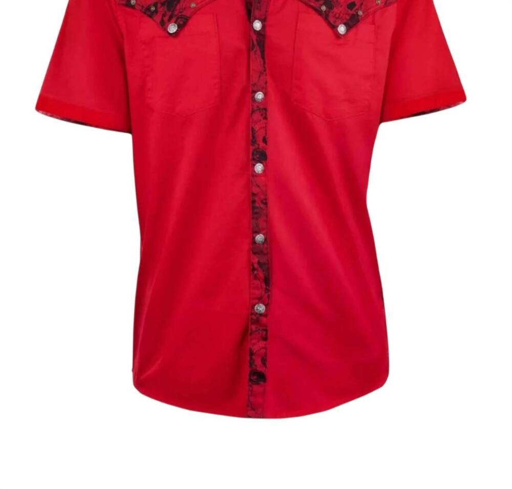 NEW ROCK ROLL N SOUL men's whipping post shirt in red